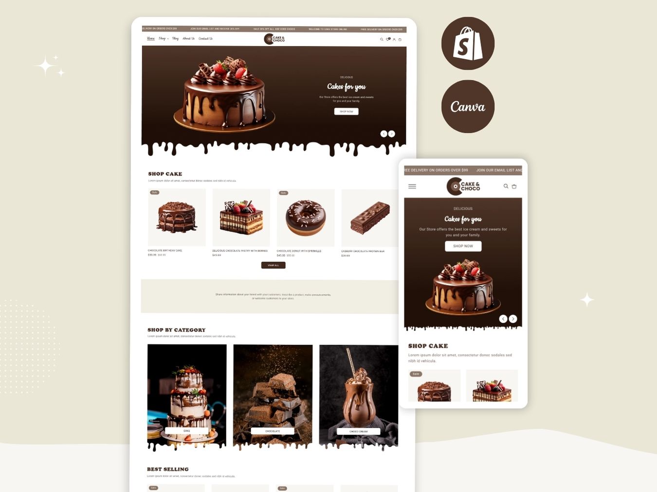 Best Shopify Cake and Choco theme for Fashion Stores | Shopify 2.0 Theme