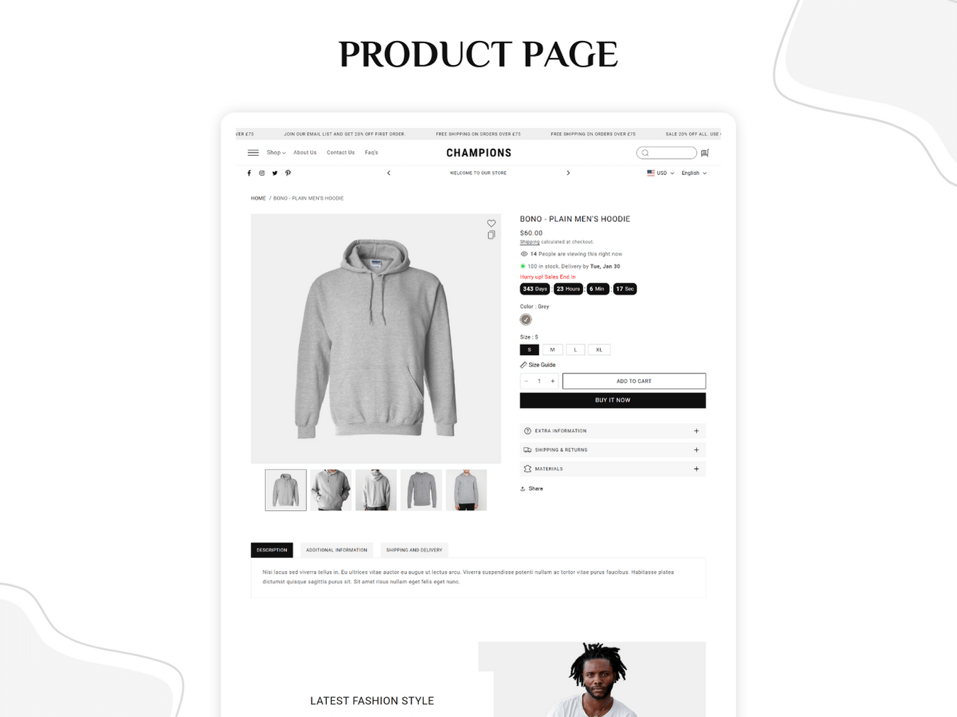 Best Shopify Clothing theme for Fashion Stores | Shopify 2.0 Theme