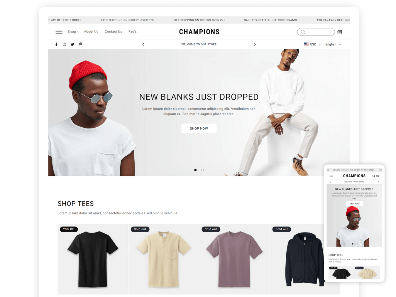 Best Shopify Clothing theme for Fashion Stores | Shopify 2.0 Theme