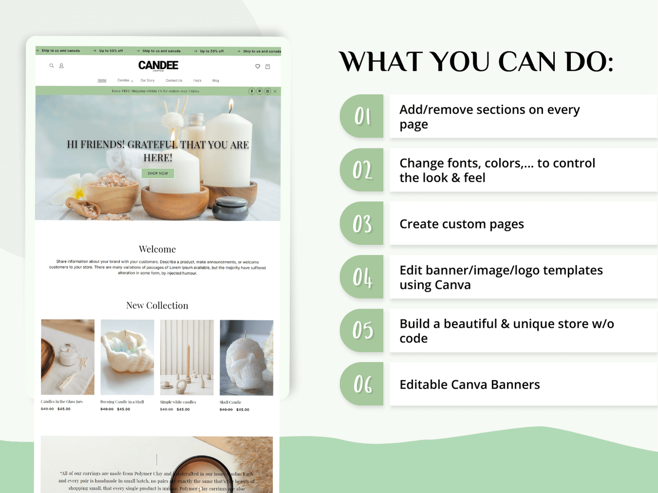 Candee - Best Shopify Candle Themes | Shopify 2.0 Theme