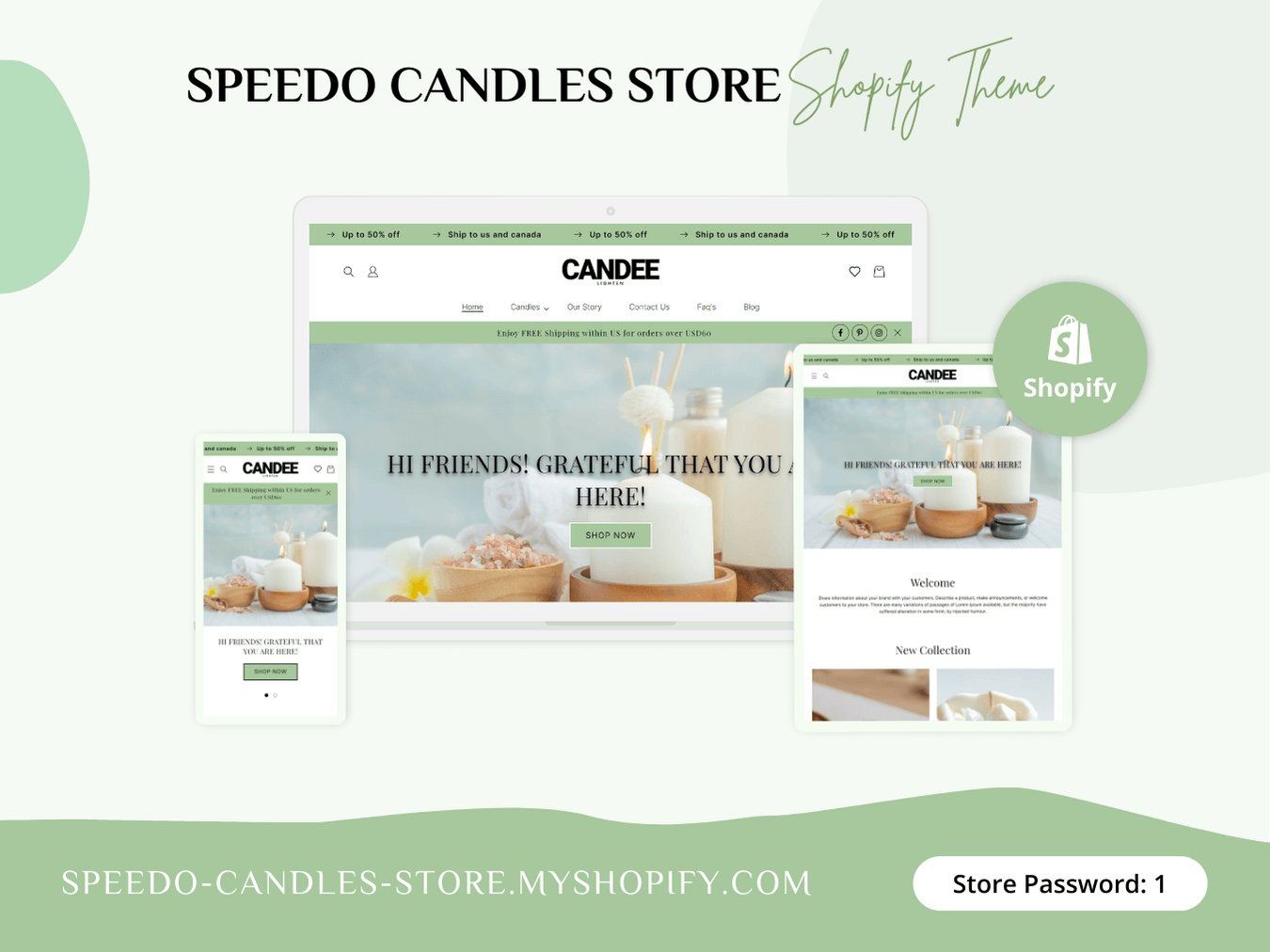 Candee - Best Shopify Candle Themes | Shopify 2.0 Theme