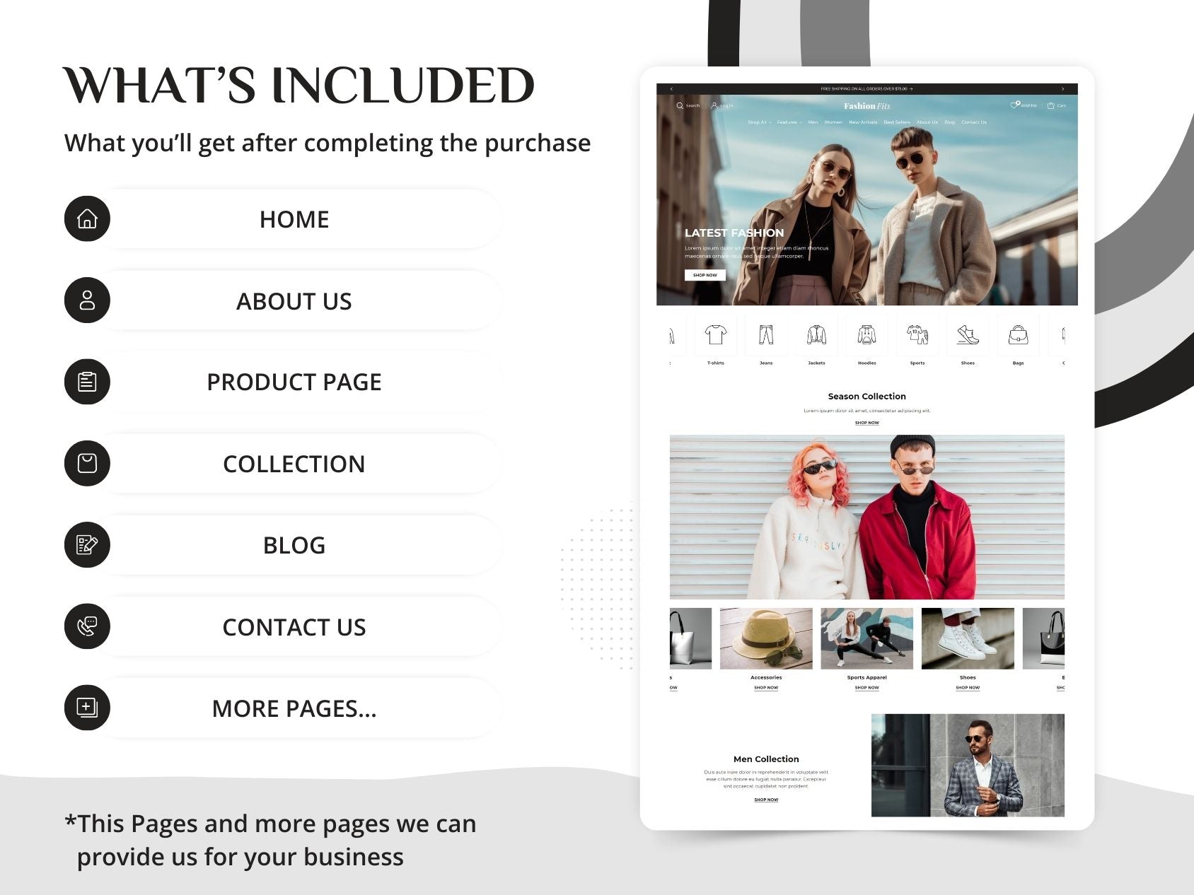 Best Shopify Fashion Fits theme for Fashion Stores Shopify Theme