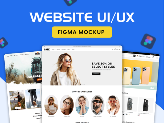 eCommerce UI/UX Mokcup