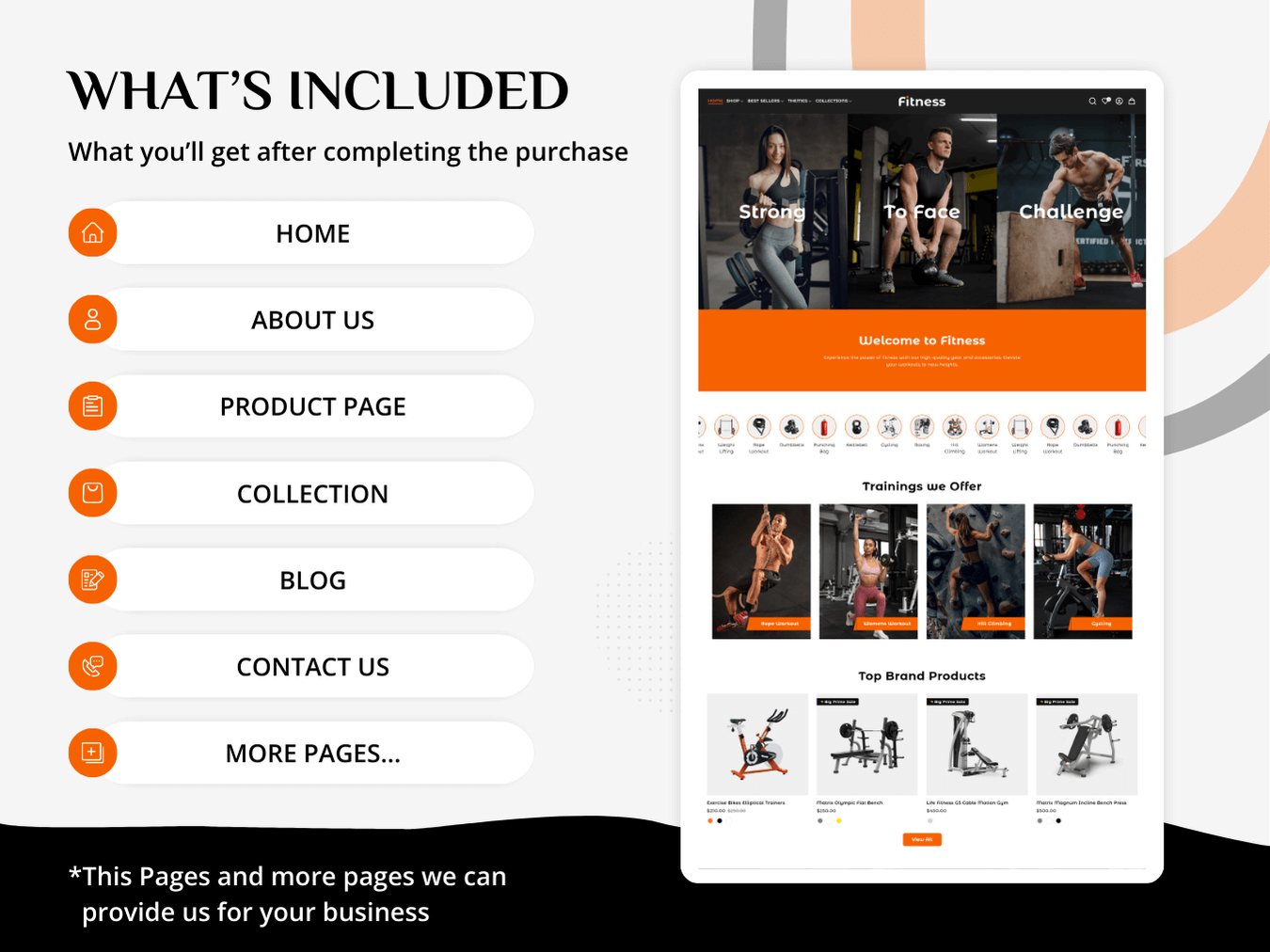 Fitness Equipment & Gym Clothing | Shopify 2.0 Theme