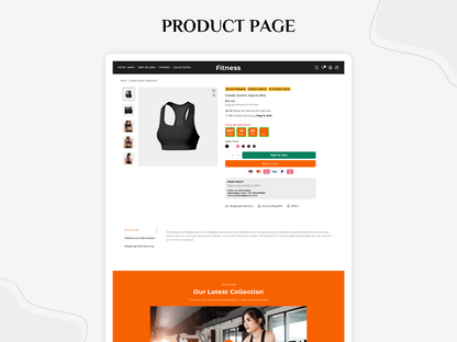Fitness Equipment & Gym Clothing | Shopify 2.0 Theme