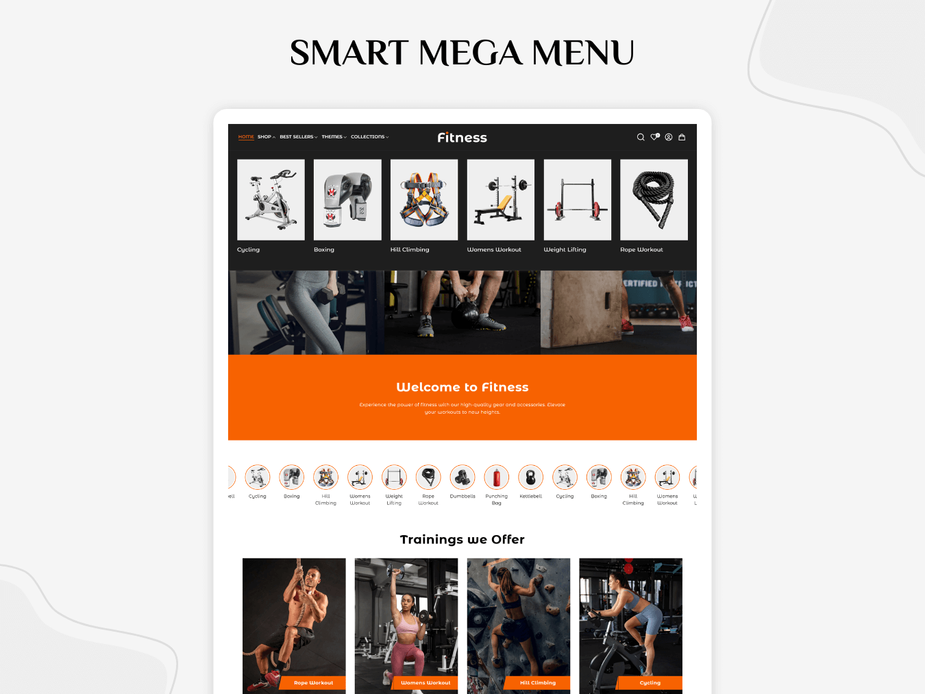 Fitness Equipment & Gym Clothing | Shopify 2.0 Theme