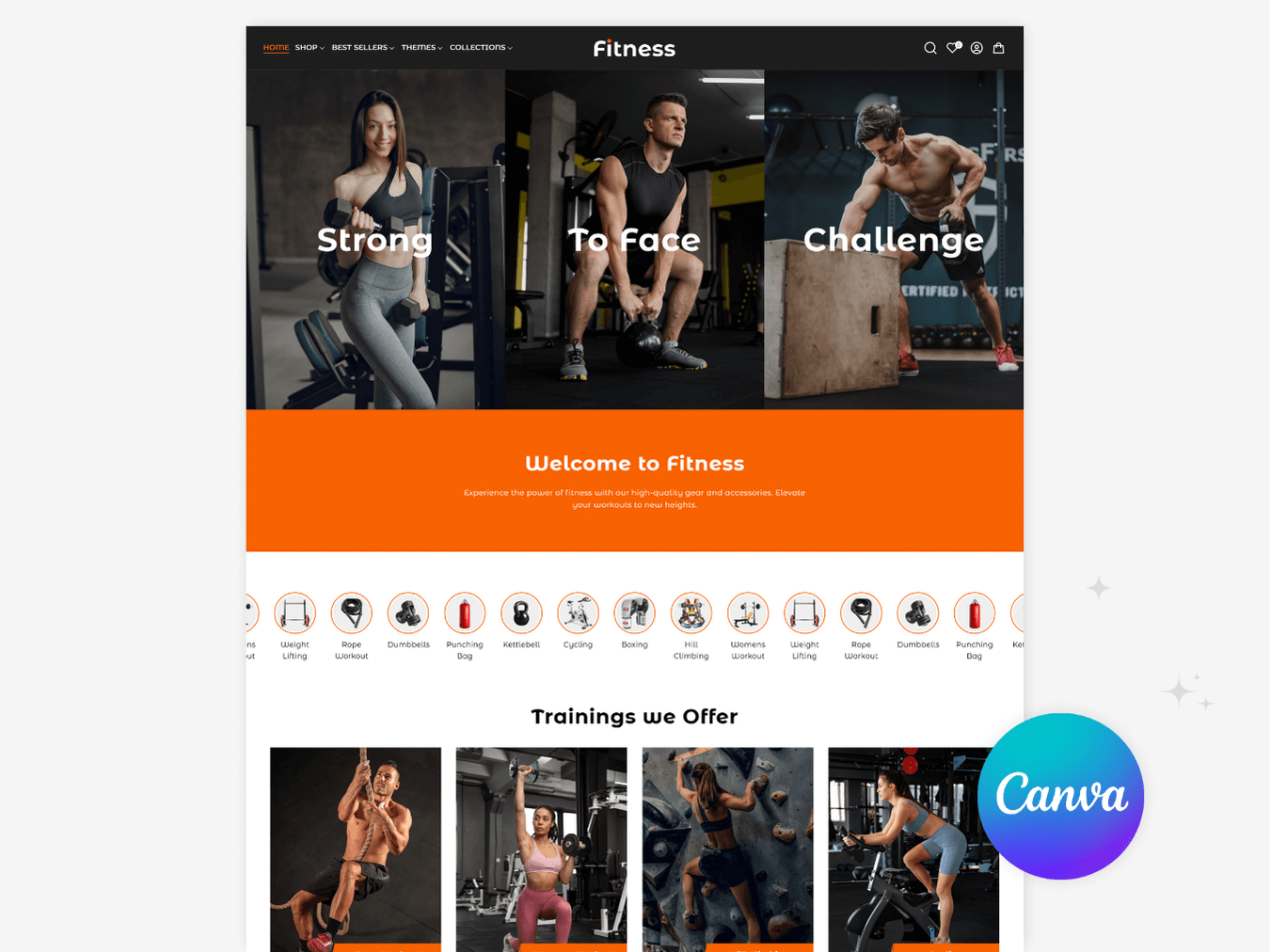 Fitness Equipment & Gym Clothing | Shopify 2.0 Theme