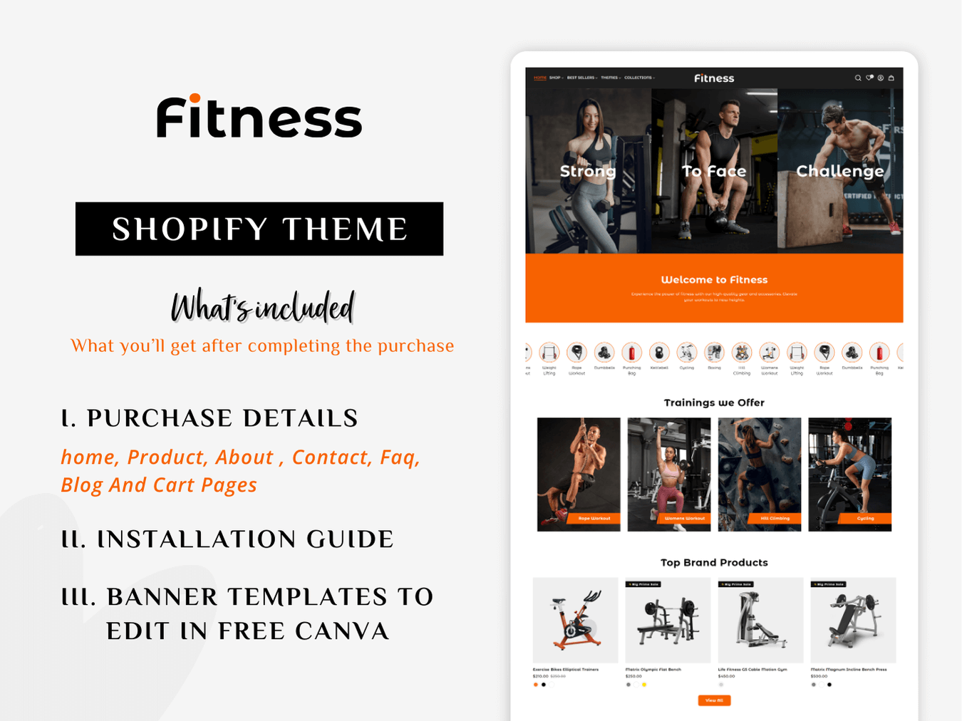 Fitness Equipment & Gym Clothing | Shopify 2.0 Theme