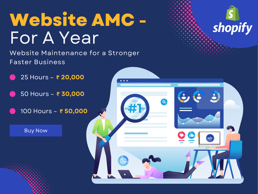 Shopify Website AMC - For A Year