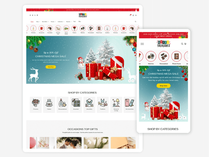 Gifts Treasures - Shopify Gifts 2.0 Theme