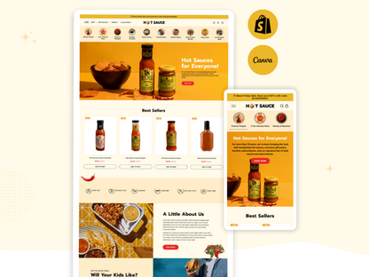 Hot Sauce - Best Sauce Shop | Shopify 2.0 Theme
