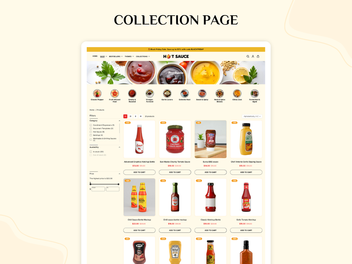 Hot Sauce - Best Sauce Shop | Shopify 2.0 Theme
