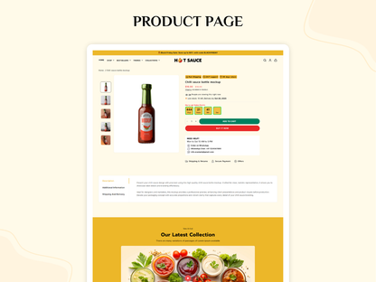 Hot Sauce - Best Sauce Shop | Shopify 2.0 Theme