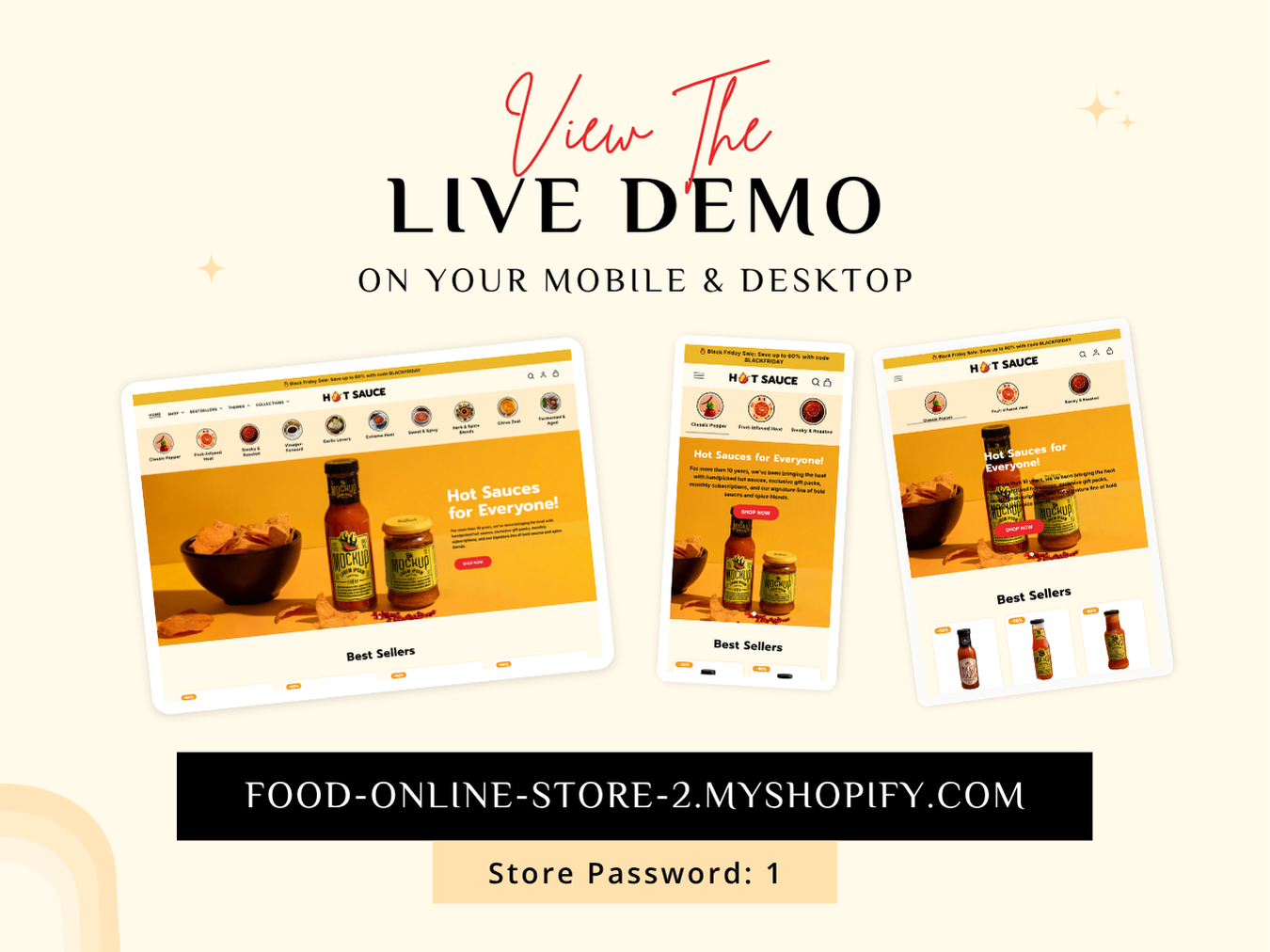 Hot Sauce - Best Sauce Shop | Shopify 2.0 Theme