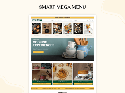 Best Kitchen Ware Store | Shopify 2.0 Template