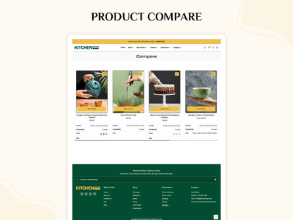 Best Kitchen Ware Store | Shopify 2.0 Template