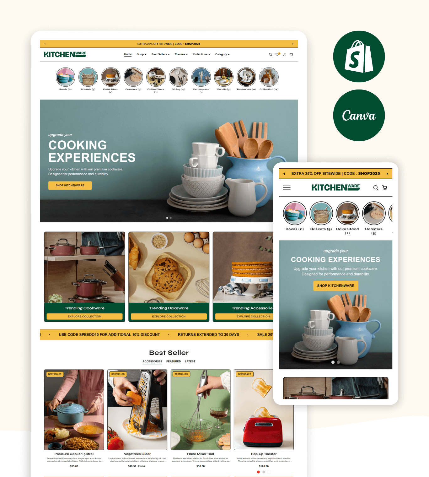 Speedo Kitchen Shopify Kitchen Ware Theme – Speedo Themes IN