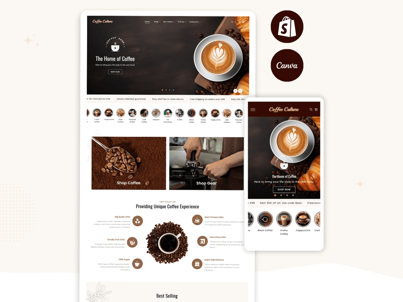 Coffee Culture - Best Coffee Theme | Shopify 2.0 Theme