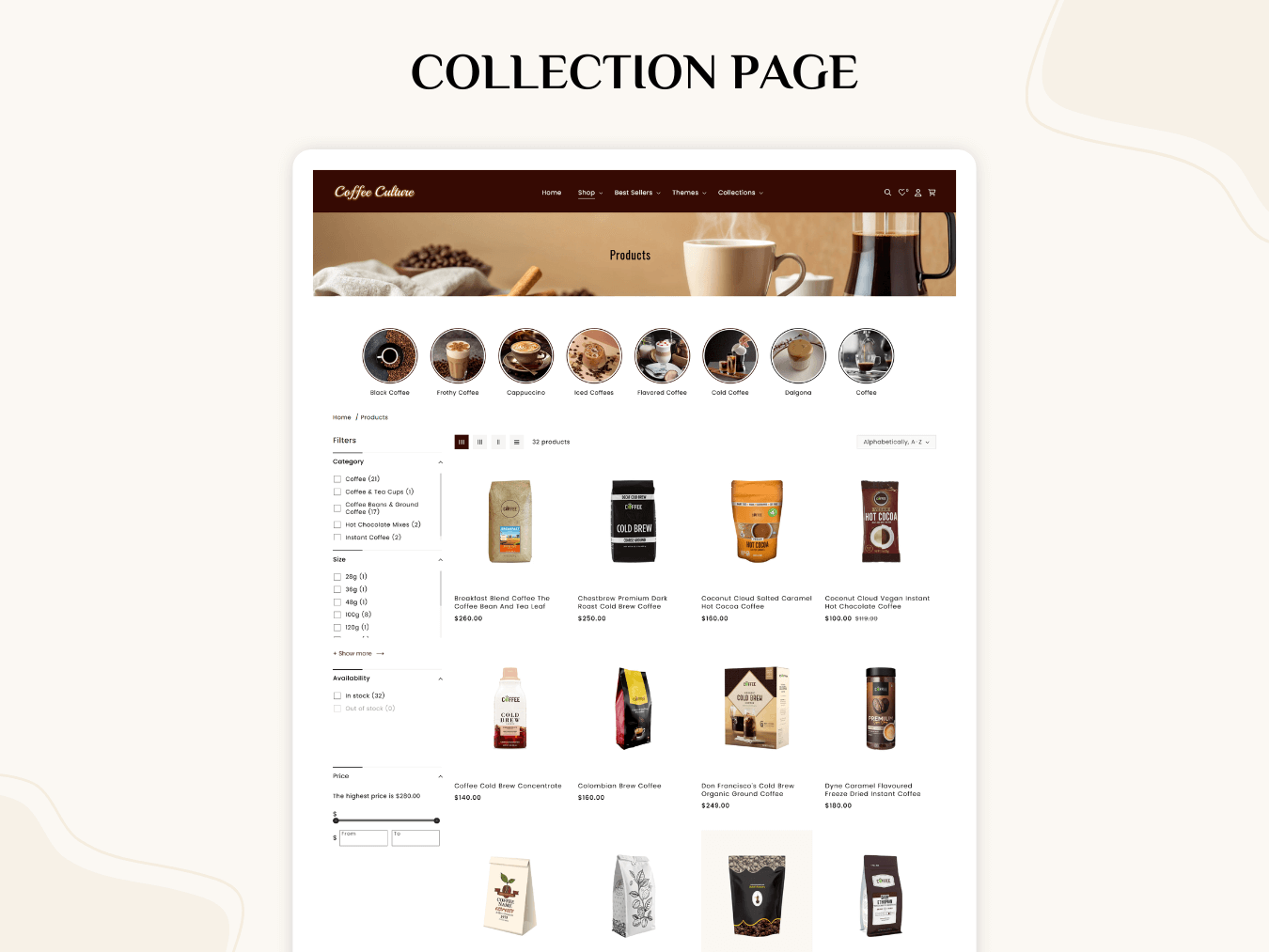 Coffee Culture - Best Coffee Theme | Shopify 2.0 Theme