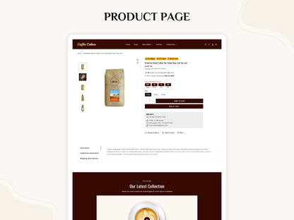 Coffee Culture - Best Coffee Theme | Shopify 2.0 Theme