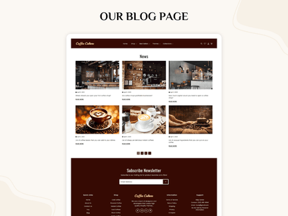 Coffee Culture - Best Coffee Theme | Shopify 2.0 Theme