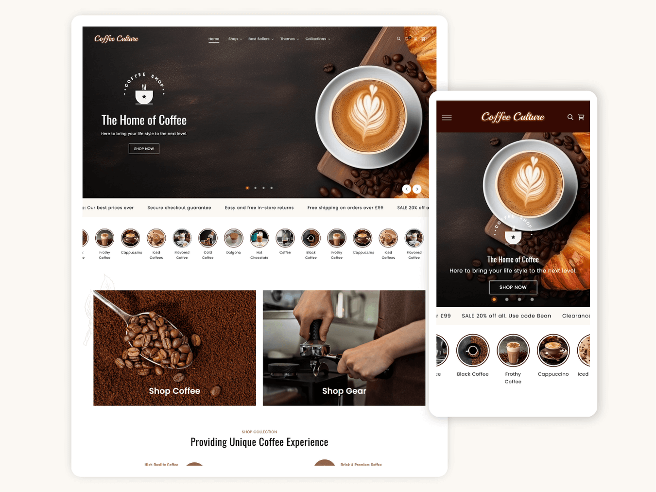 Coffee Culture - Best Coffee Theme | Shopify 2.0 Theme