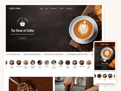 Coffee Culture - Best Coffee Theme | Shopify 2.0 Theme