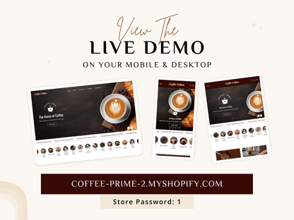 Coffee Culture - Best Coffee Theme | Shopify 2.0 Theme