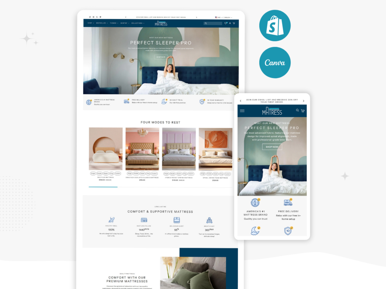 Matress - Best Mattress Store | Shopify 2.0 Theme
