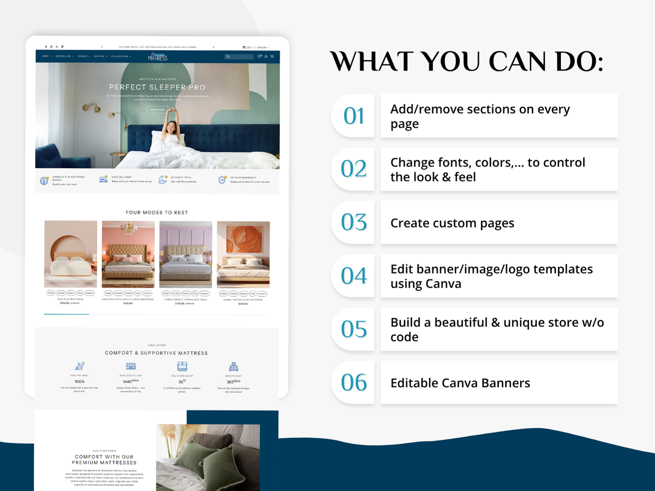 Matress - Best Mattress Store | Shopify 2.0 Theme