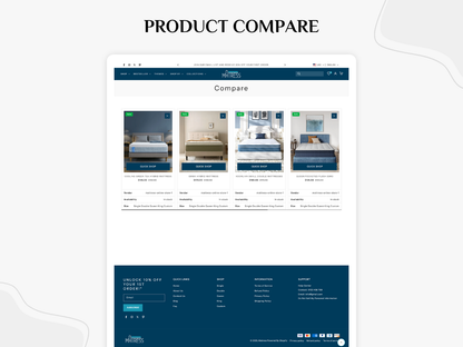Matress - Best Mattress Store | Shopify 2.0 Theme