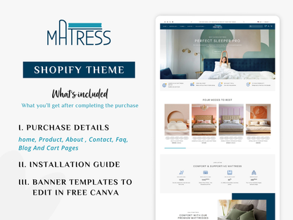 Matress - Best Mattress Store | Shopify 2.0 Theme