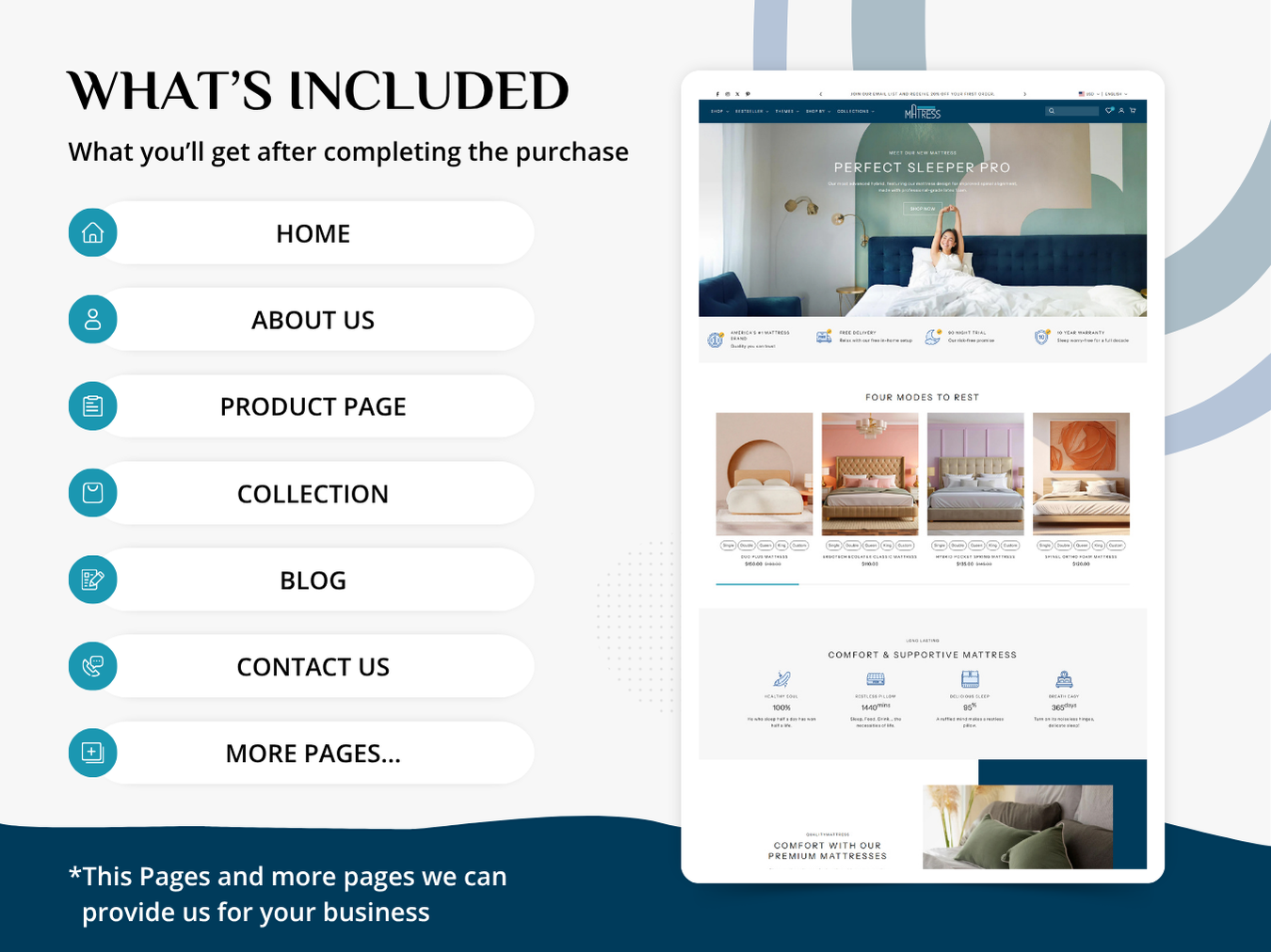 Matress - Best Mattress Store | Shopify 2.0 Theme