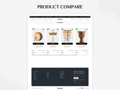 Music - Musical Instruments Store | Shopify 2.0 Theme