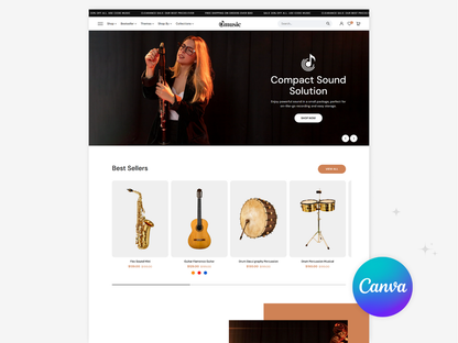 Music - Musical Instruments Store | Shopify 2.0 Theme