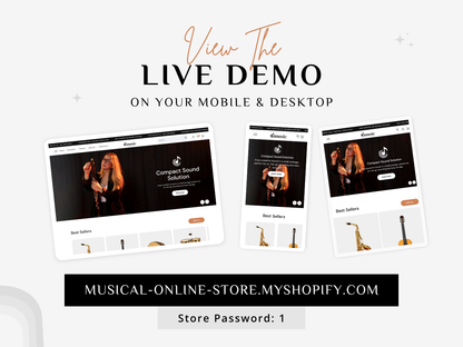 Music - Musical Instruments Store | Shopify 2.0 Theme