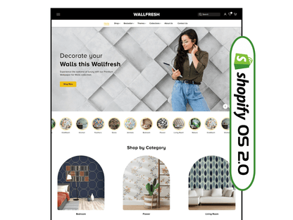WallFresh - Premium Shopify Wallpaper Themes | Shopify 2.0 Theme