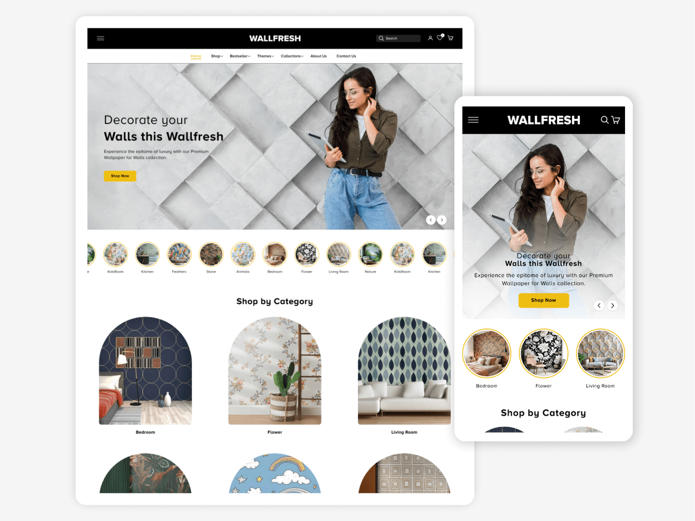 WallFresh - Premium Shopify Wallpaper Themes | Shopify 2.0 Theme