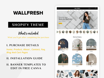 WallFresh - Premium Shopify Wallpaper Themes | Shopify 2.0 Theme