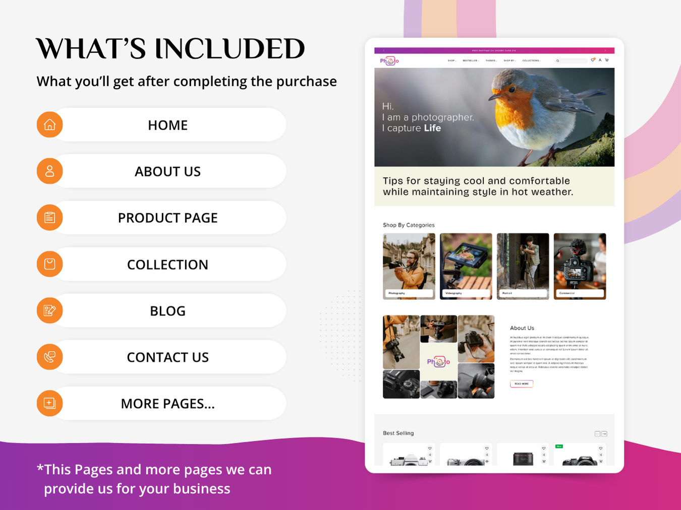 Photo Camera - Best Camera Store | Shopify 2.0 Theme