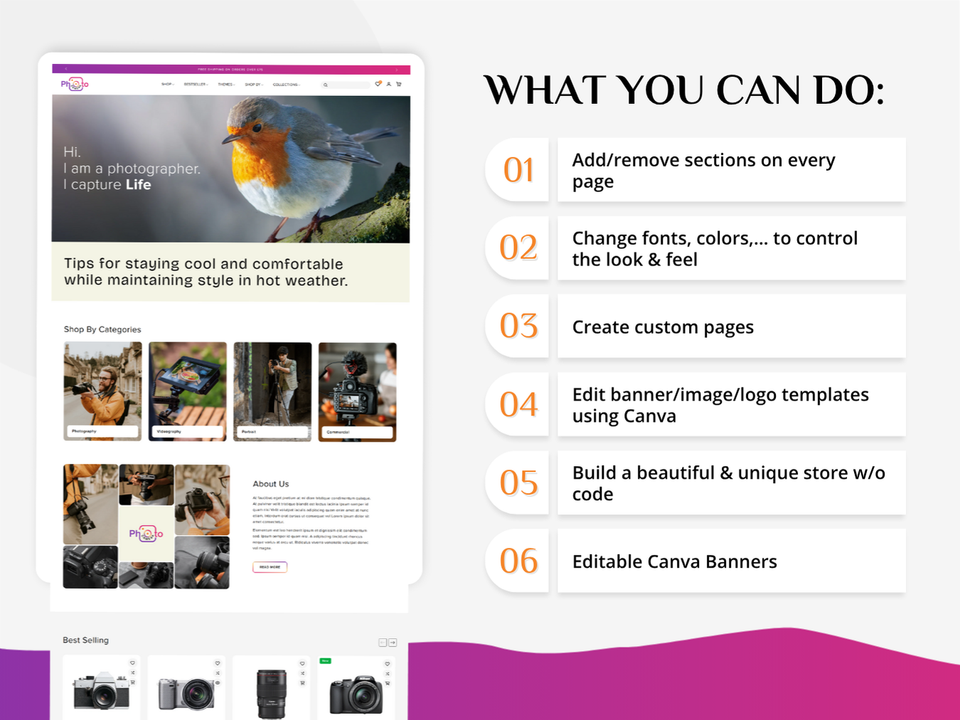 Photo Camera - Best Camera Store | Shopify 2.0 Theme
