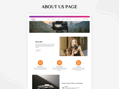 Photo Camera - Best Camera Store | Shopify 2.0 Theme