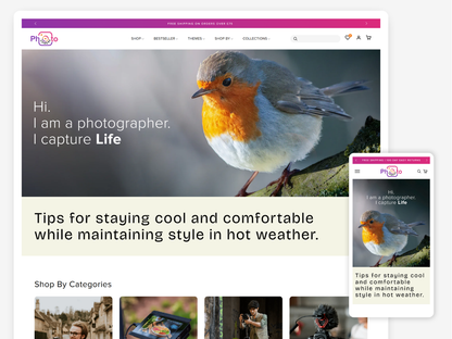 Photo Camera - Best Camera Store | Shopify 2.0 Theme