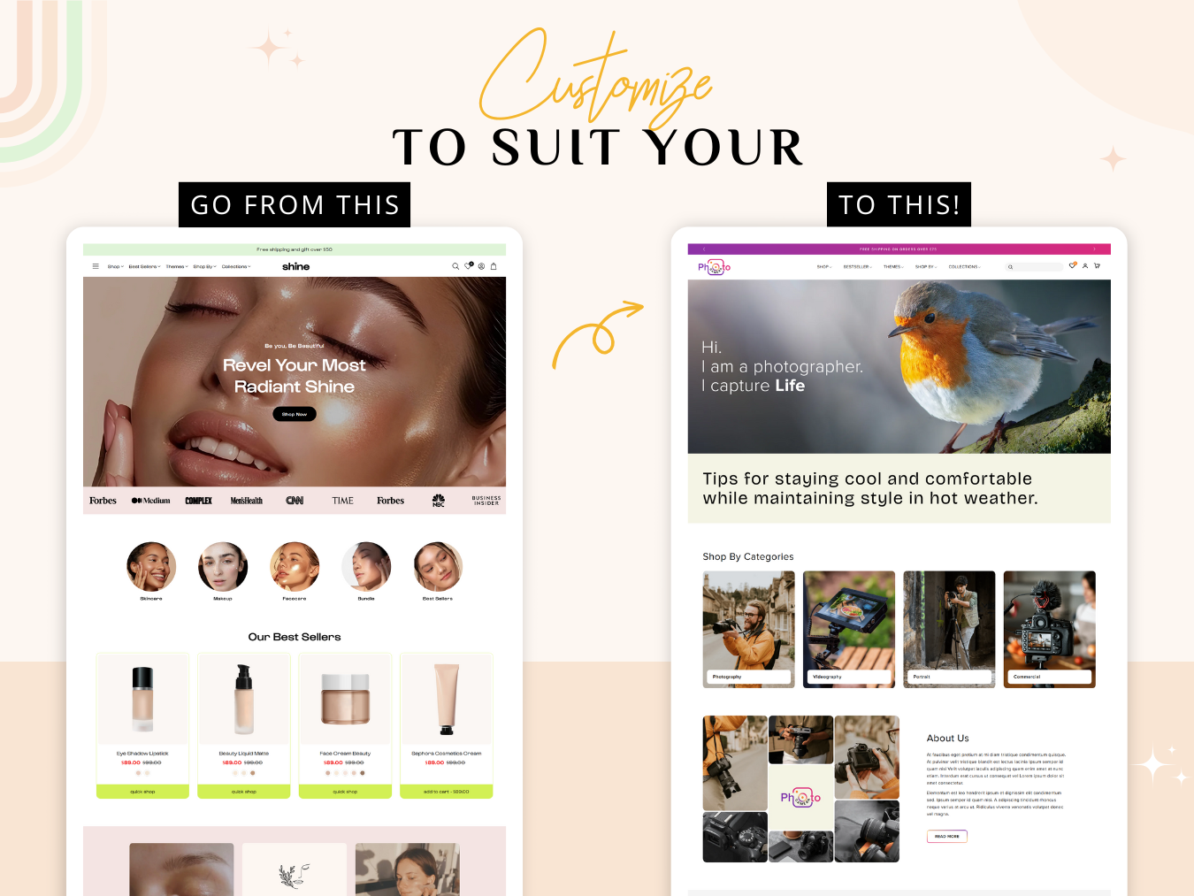 Shine - New Beauty Store | Shopify 2.0 Theme