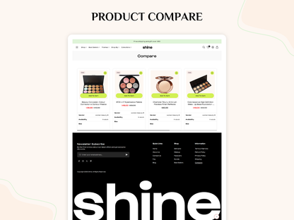 Shine - New Beauty Store | Shopify 2.0 Theme