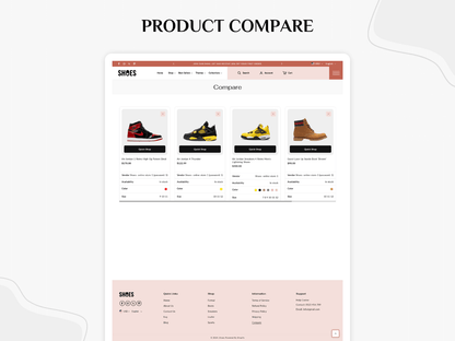 Sports Shoes & Footwear Shoes | Shopify 2.0 Theme