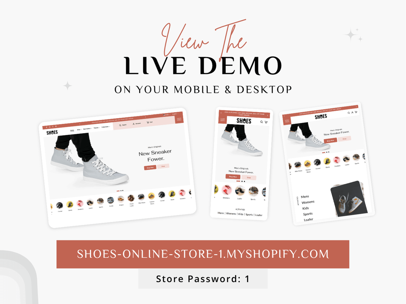 Sports Shoes & Footwear Shoes | Shopify 2.0 Theme