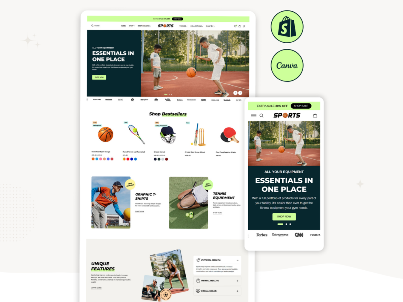 Sports Equipment & Clothing | Shopify 2.0 Theme