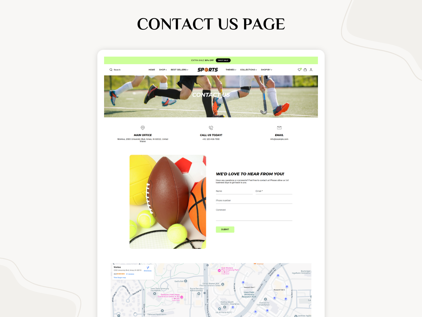 Sports Equipment & Clothing | Shopify 2.0 Theme