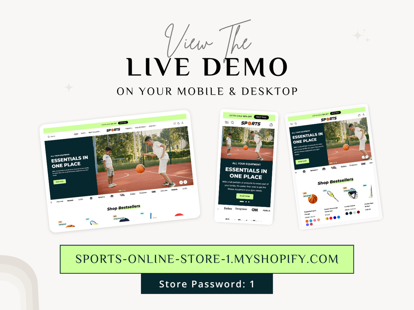Sports Equipment & Clothing | Shopify 2.0 Theme
